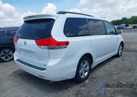 2014 Toyota Sienna Le V6 8 Passenger из США, поврежденный, VIN 5TDKK3DC4ES485336